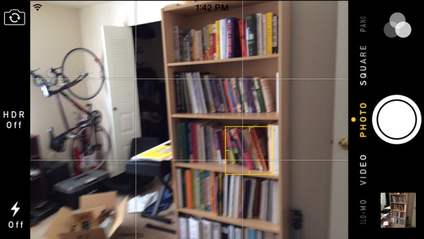 Không dùng chế độ zoom