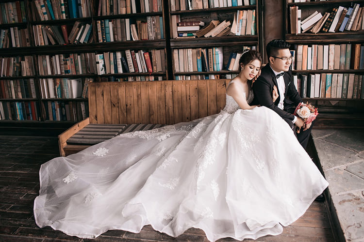 Concept chụp ảnh cưới tại studio