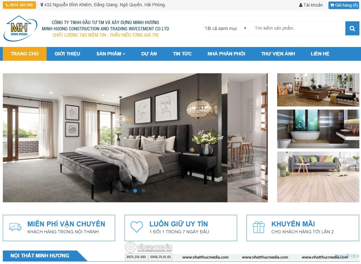thiết kế web hải phòng
