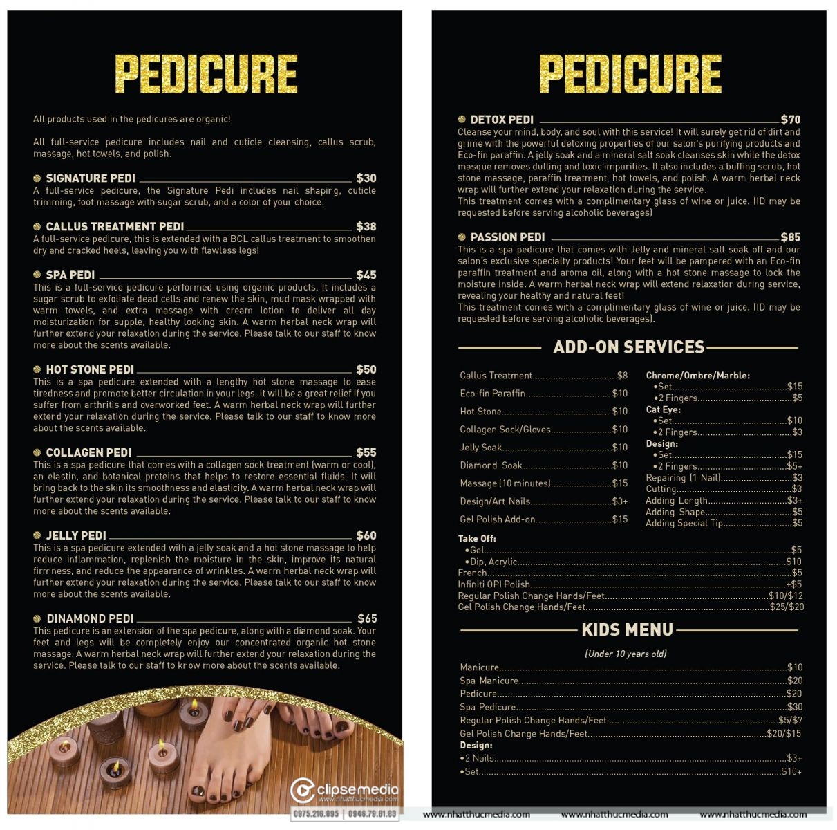 thiết kế menu hải phòng