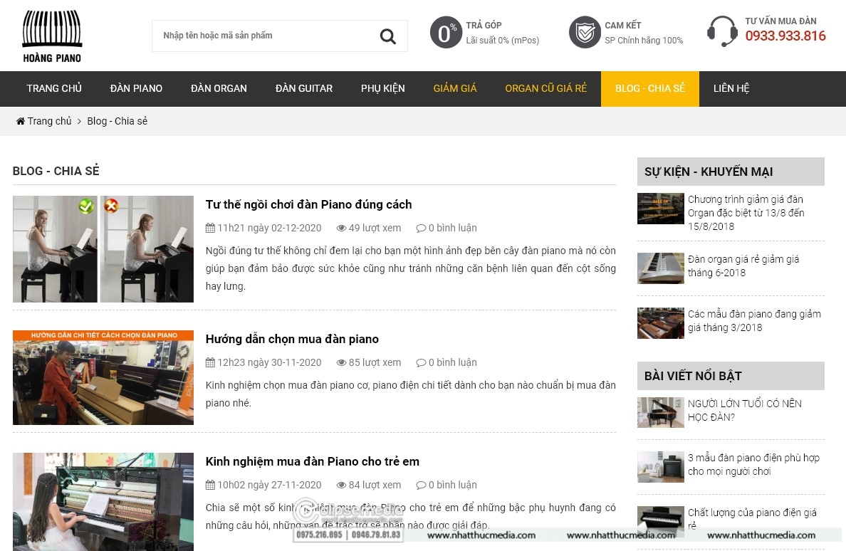 thiết kế website tại hải phòng