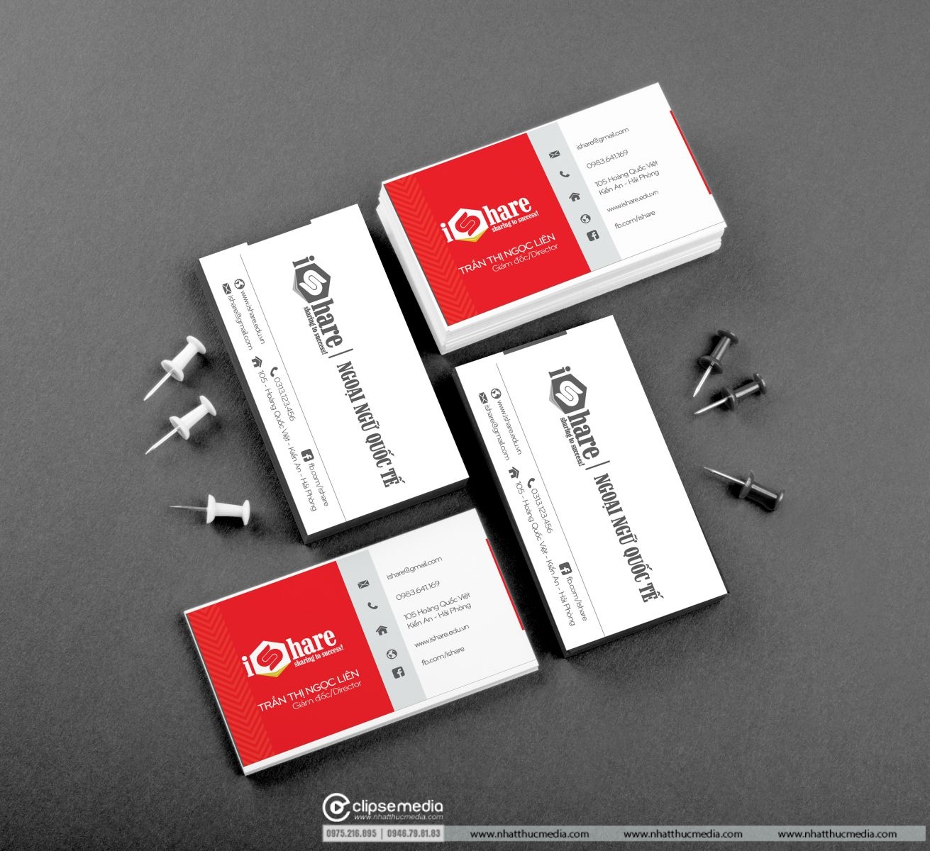 Thiết kế Card Visit Hải Phòng