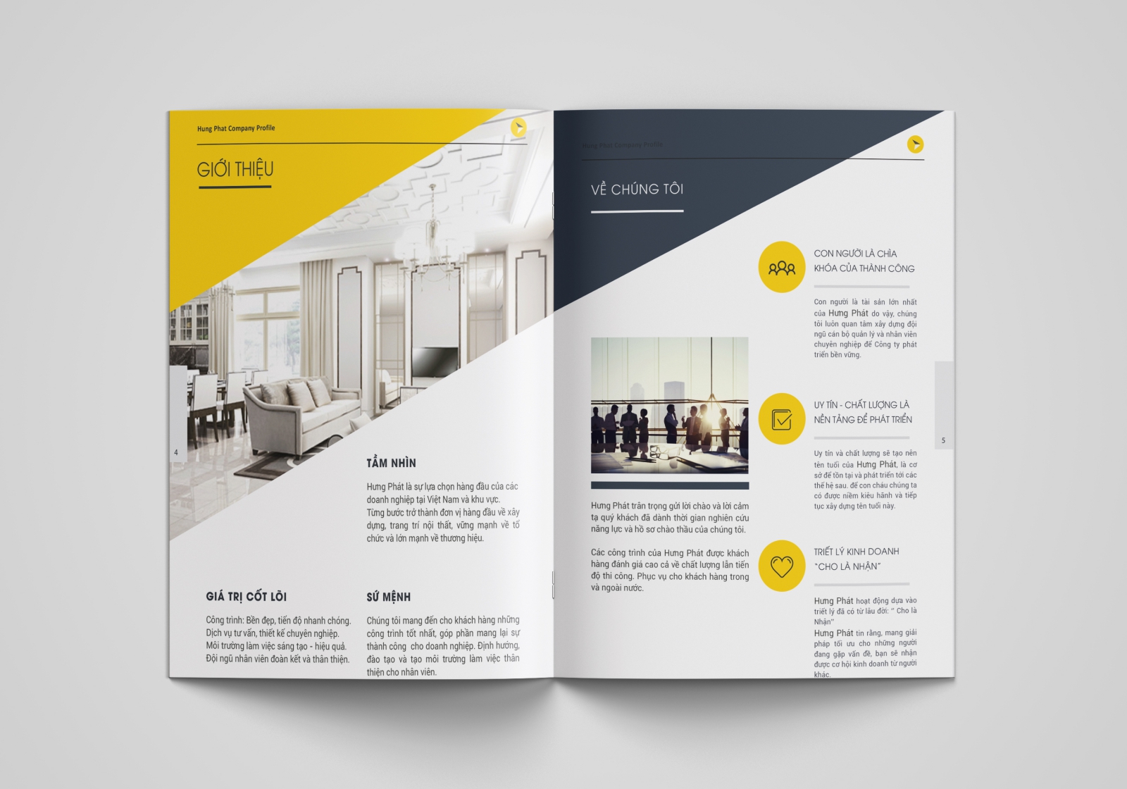 viết Company Profile