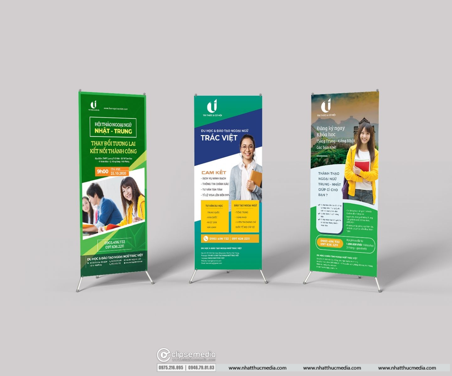 Standee Hán ngữ Trác Việt