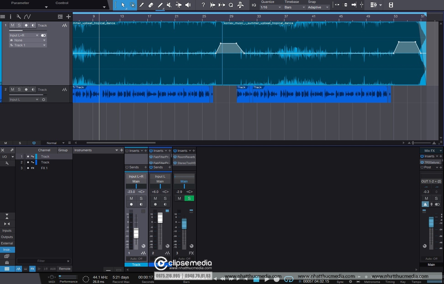 thu âm quảng cáo chuyên nghiệp
