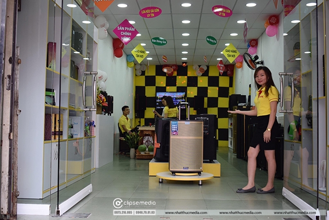 Quảng cáo phát loa cửa hàng