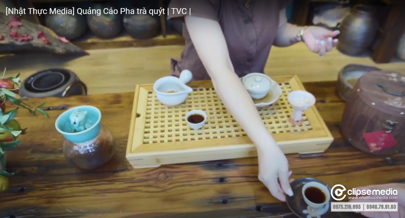 dich vụ quay phim về ẩm thực pha trà