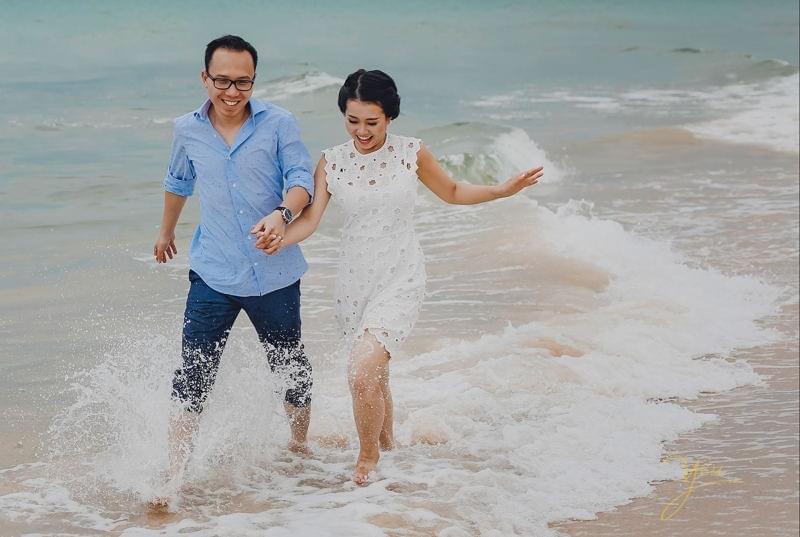 Lưu ý chọn địa điểm chụp ảnh cưới vào ngày hè