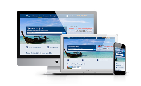 Thiết kế web du lịch