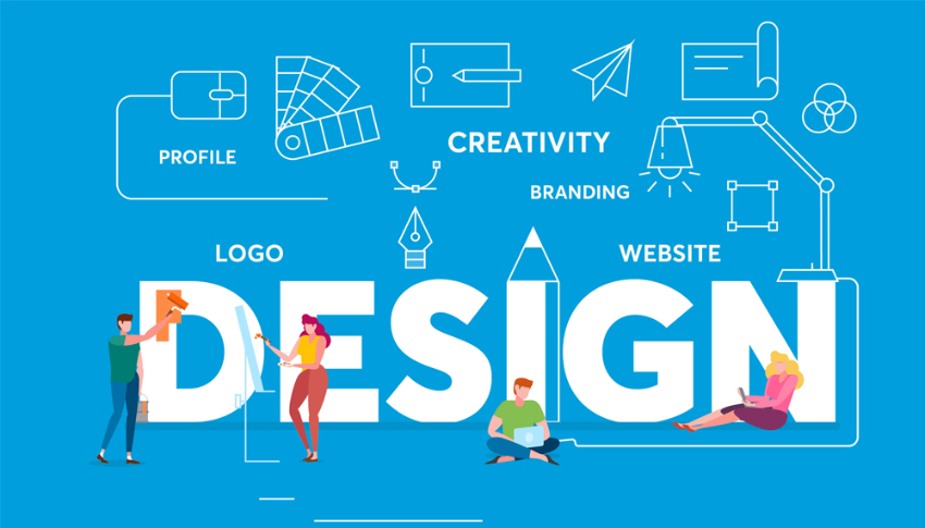 tự thiết kế logo