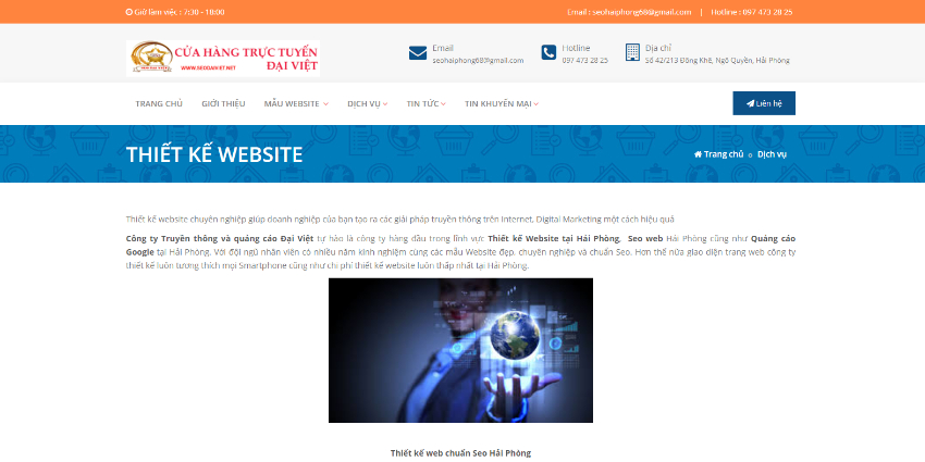 Thiết kế website