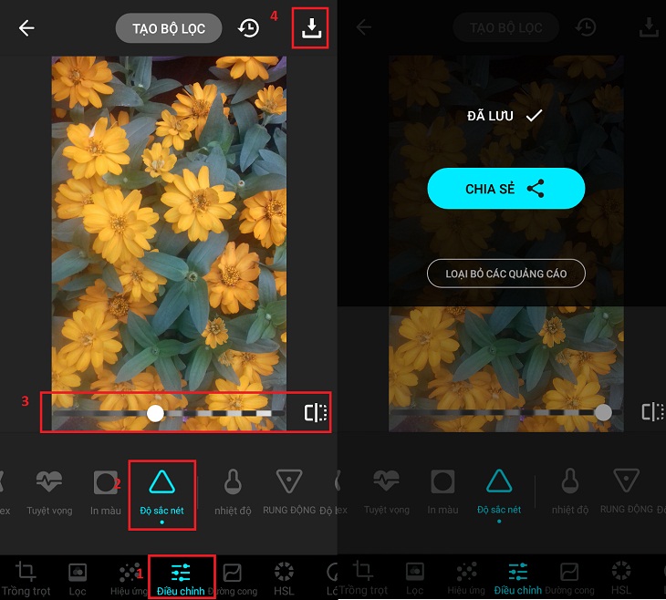 Tăng độ nét hình ảnh