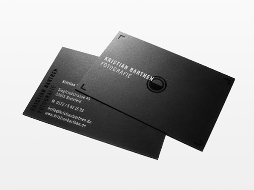 Mẫu card visit thiết kế bằng nhựa plastic